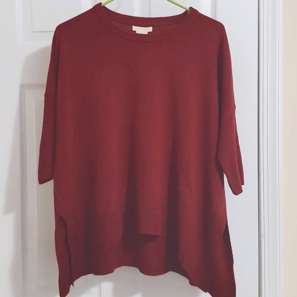 Deep red Sweet Romeo sweater
